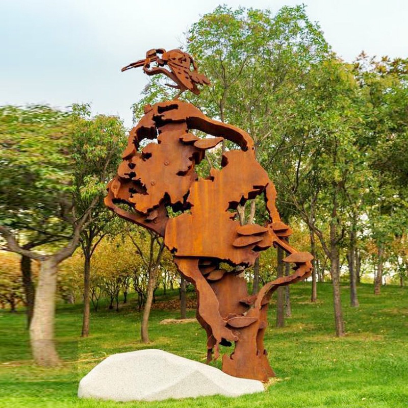 新政镇耐候钢板精神堡垒